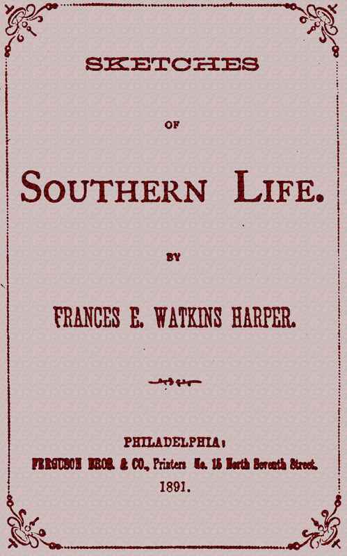 Cover page of "Sketches of Southern Life."