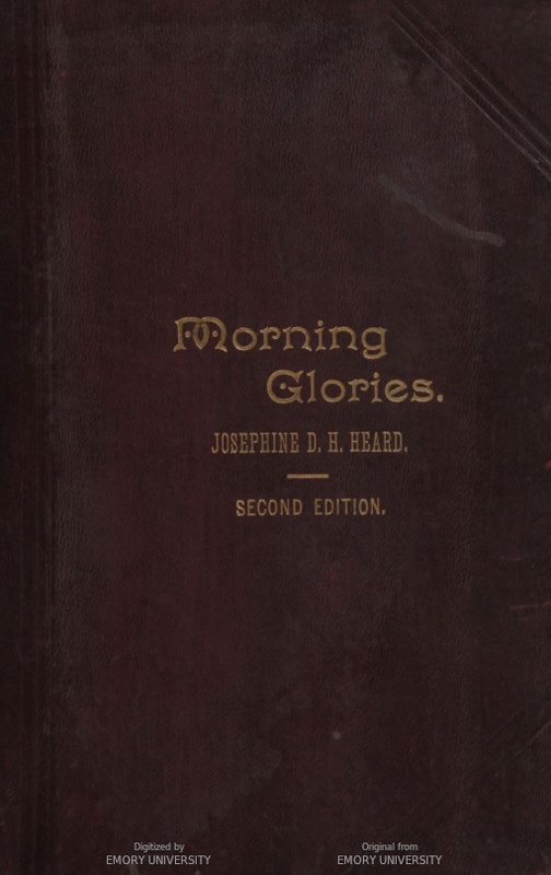 Book cover of "Morning Glories."