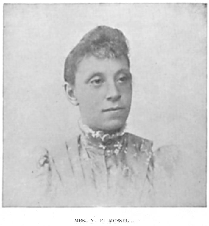Head and shoulders photo of N. F. Mossell looking right.