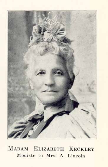 Head and neck photo of Elizabeth Keckley looking forward.