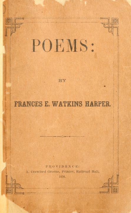 Cover page of "Poems." 
