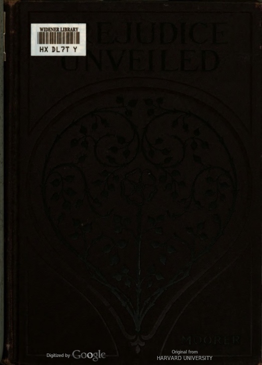Book cover of "Prejudice Unveiled."
