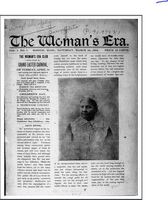 Front page of "The Woman's Era", Vol. 1, No. 1.