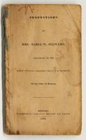 Book cover of "Productions of Mrs. Maria W. Stewart."