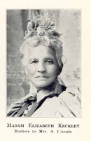 Head and neck photo of Elizabeth Keckley looking forward.