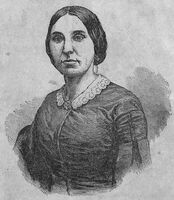 Louisa Picquet facing left.