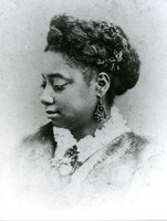 Head and neck photo of Rosetta D. Sprague looking down.