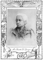 Rosetta D. Sprague looking left.