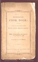 Book cover of "A Domestic Cook Book".