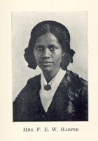 Frances Ellen Watkins Harper looking front. 