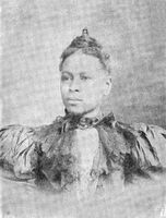 Virginia W. Broughton facing left.