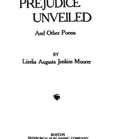 Title page of "Prejudice Unveiled."