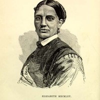Elizabeth Keckley looking forward.
