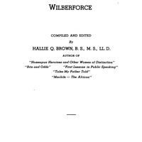 Title page of "Pen Pictures of Pioneers of Wilberforce."