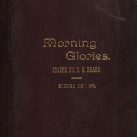 Book cover of "Morning Glories."
