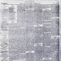 Front page of the newspaper "The Provincial Freeman."