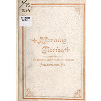 Book cover, mixture of fonts, detailed border.