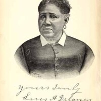 Head and shoulders photo of Lucy A. Delaney facing front.