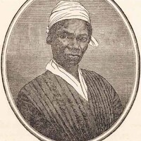 Head and shoulders illustration of Sojourner Truth facing front.
