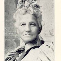 Head and neck photo of Elizabeth Keckley looking forward.