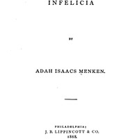 Title page of "Infelicia."
