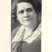 Head and shoulders photo of Hallie Q. Brown, looking right.