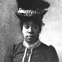 Pauline E. Hopkins facing front.