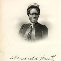 Head and shoulders portrait of Amanda Smith facing front. 