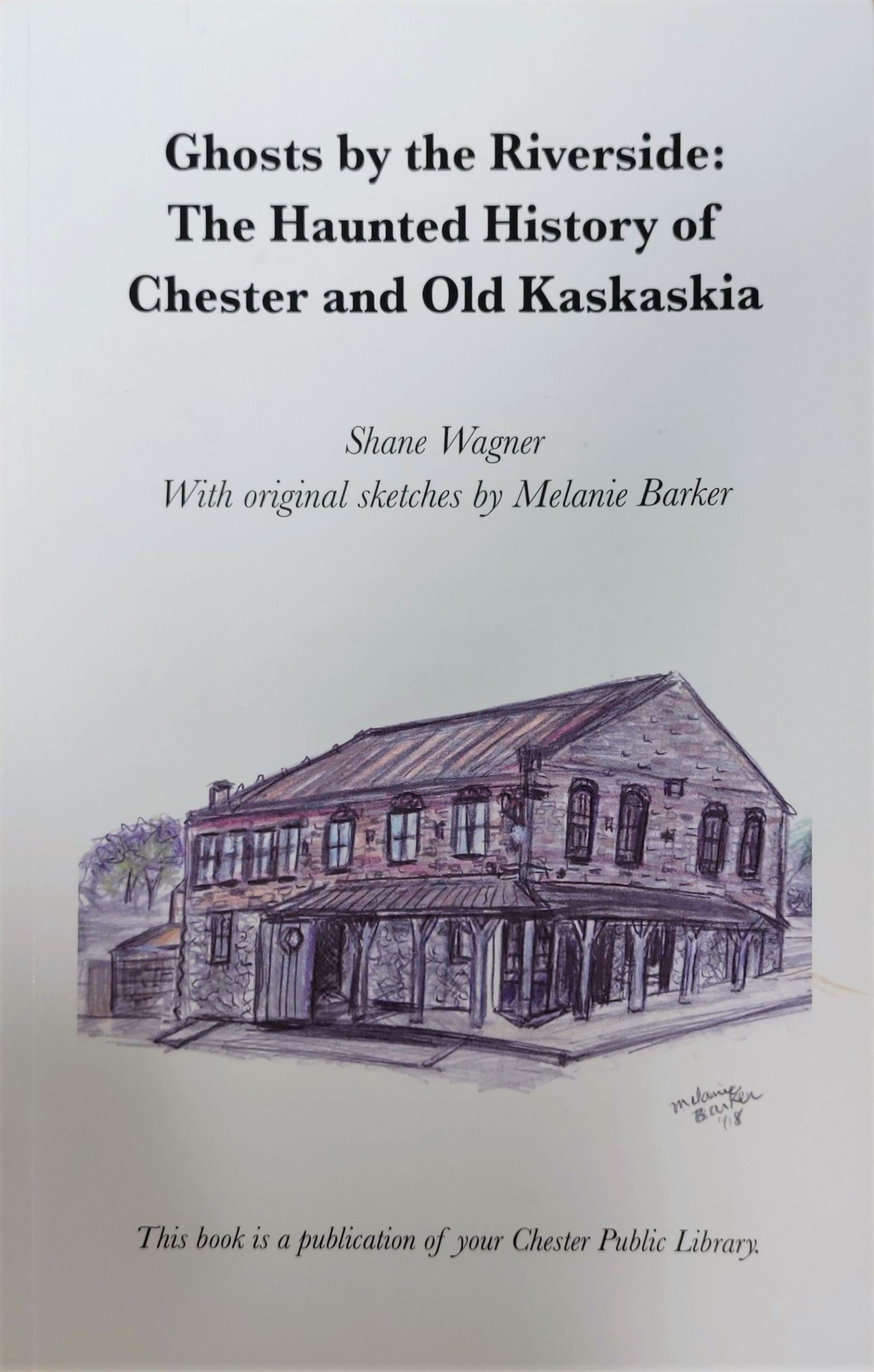 Photograph of cover of Ghosts by the Riverside by Shane Wagner.