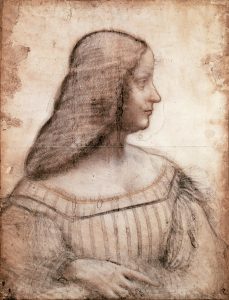 Isabella d’Este by Leonardo