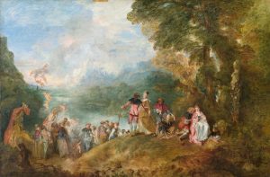 Pilgrimage to Cythera by Watteau