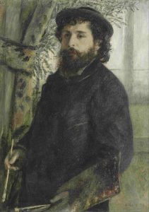 Monet painted by Renoir