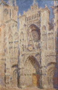 Rouen Cathedral Portal in Sunlight