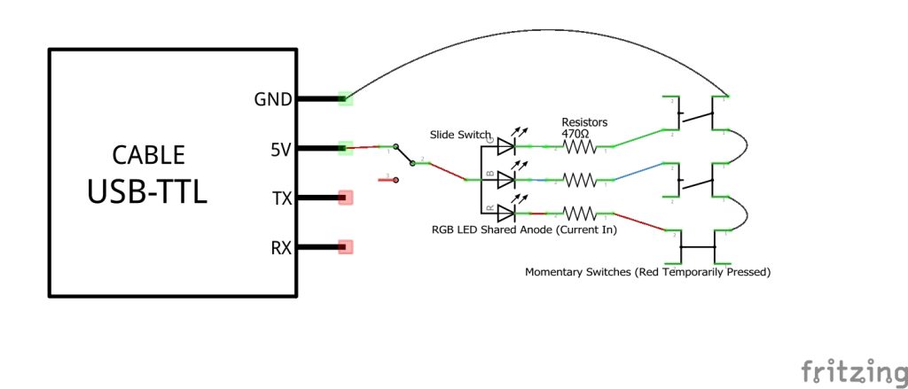 Momentary Switch Push Button Schematic
